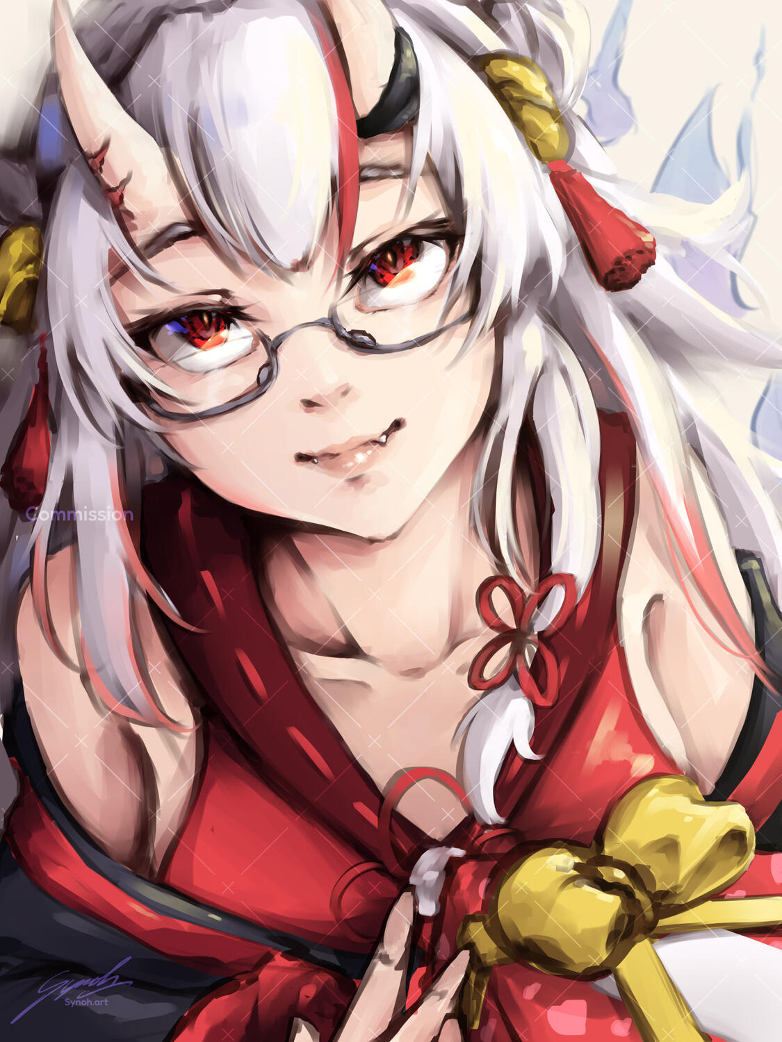 Example of a "Head Shot, Detailed" commission.