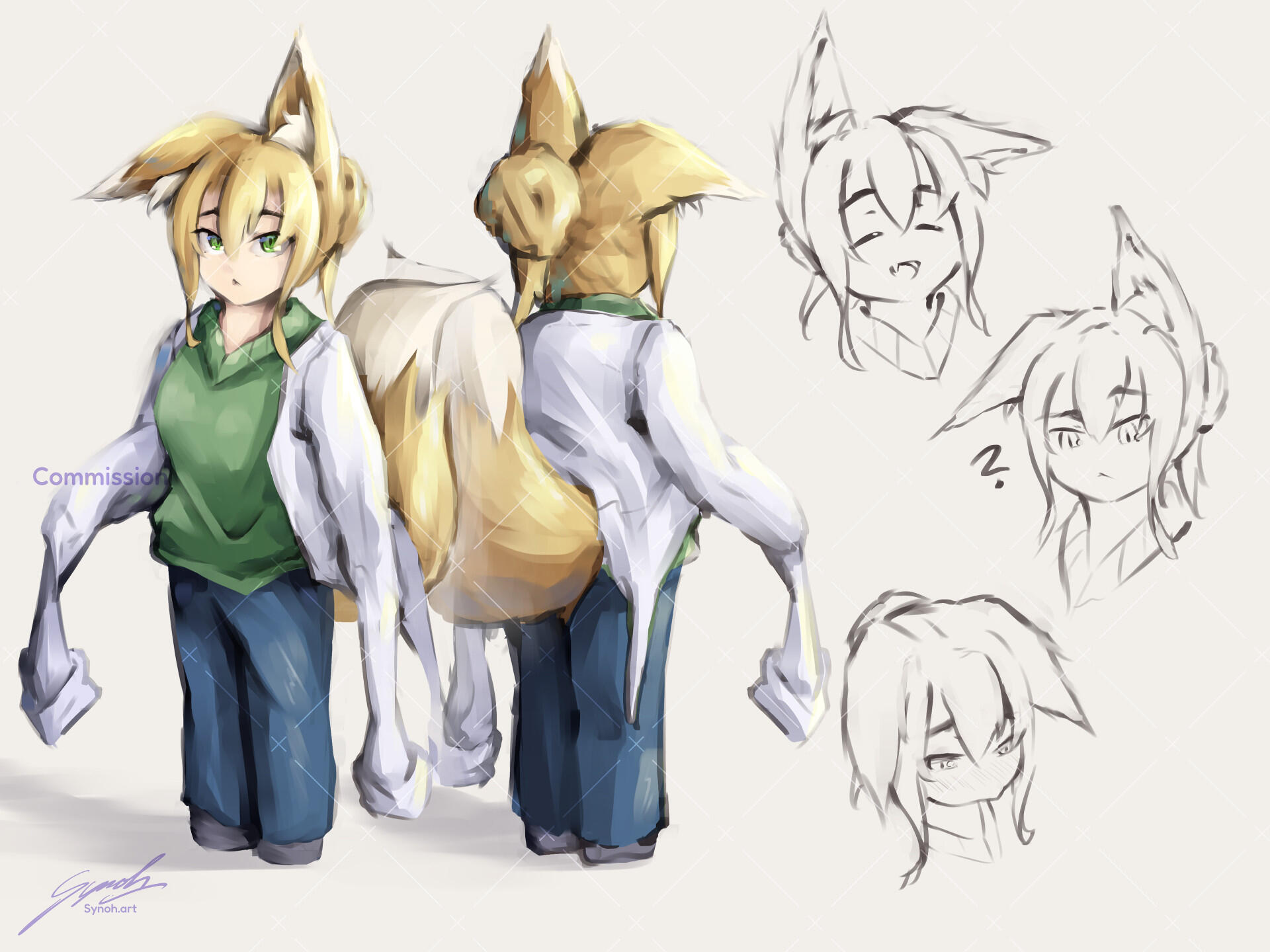 Technically not a commission, but since it was for a school project I was *asked* to do, I'll count it. :) ...I really want to fill this gallery up but I don't have much to show, please allow me this technicality. :(